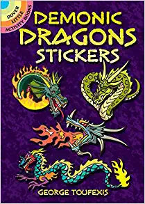 Demonic Dragons Stickers