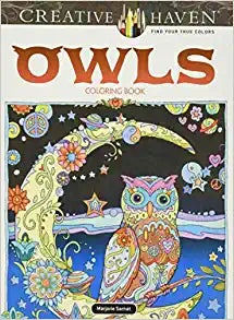 Creative Haven Owls Coloring Book