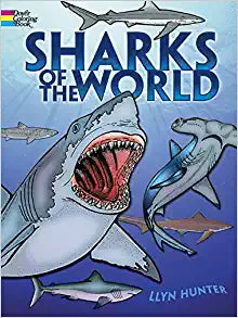 Sharks of the World Coloring Book