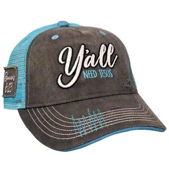 Grace & Truth Womens Cap Y'all Need Jesus