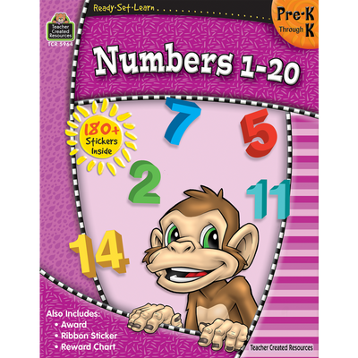 Ready-Set-Learn: Numbers 1-20 PreK-K