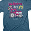 Cherished Girl Womens T-Shirt Tractor