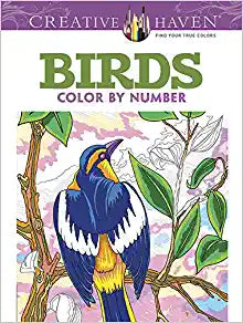 Creative Haven Birds Color by Number