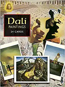 Dali paintings 24 post cards