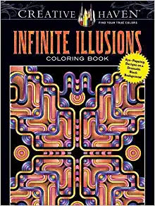 Creative Haven Infinite Illusions coloring book