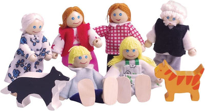 Bigjigs Heritage Doll Family