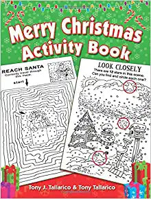 Merry Christmas Activity Book