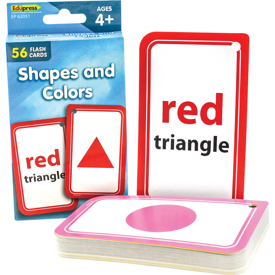 Shapes and Colors Flash Cards