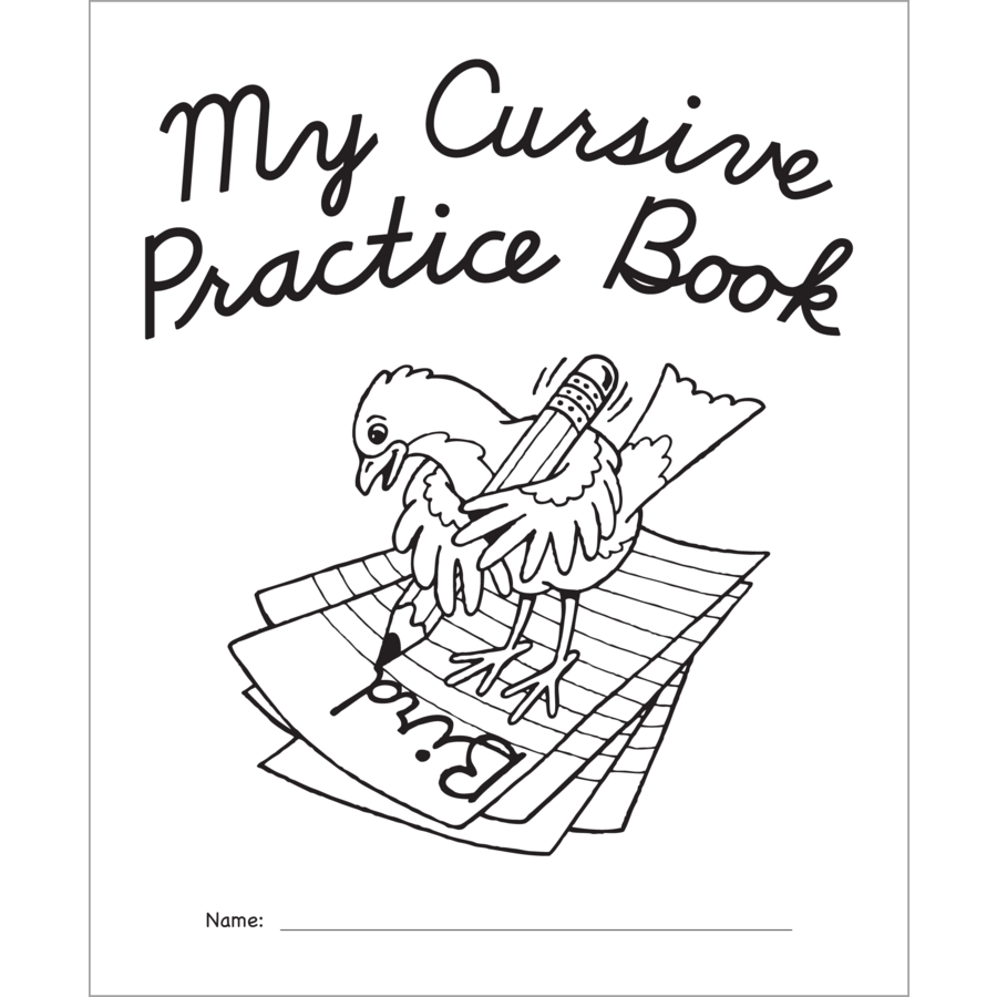My Own Cursive Practice Book