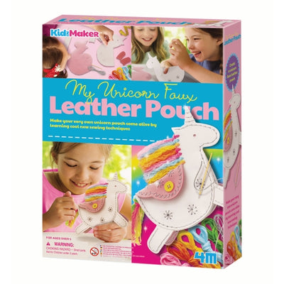 4M My Unicorn Faux Leather Pouch DIY Craft Kit