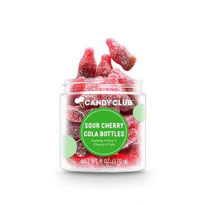 Sour Cherry Cola Bottle Candies