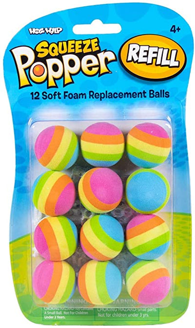 Hog Wild Rainbow Popper Refill Balls
