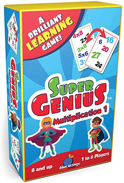 Super Genius -Multiplication 1 2x to 5x