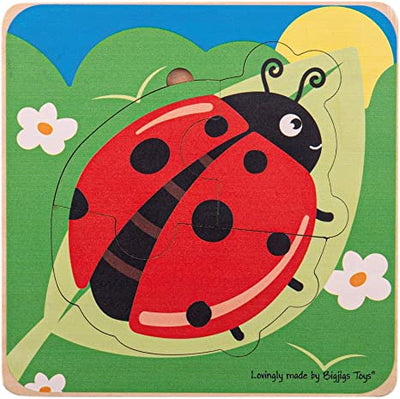 Bigjigs Toys Lifecycle Layer Puzzle - Ladybug