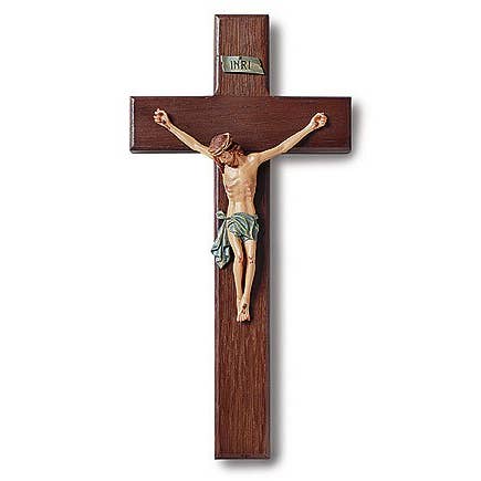 Tomaso 10" Crucifix Res Corpus