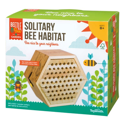 Toysmith Beetle & Bee Solitary Bee Habitat