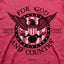 HOLD FAST Mens T-Shirt For God And Country