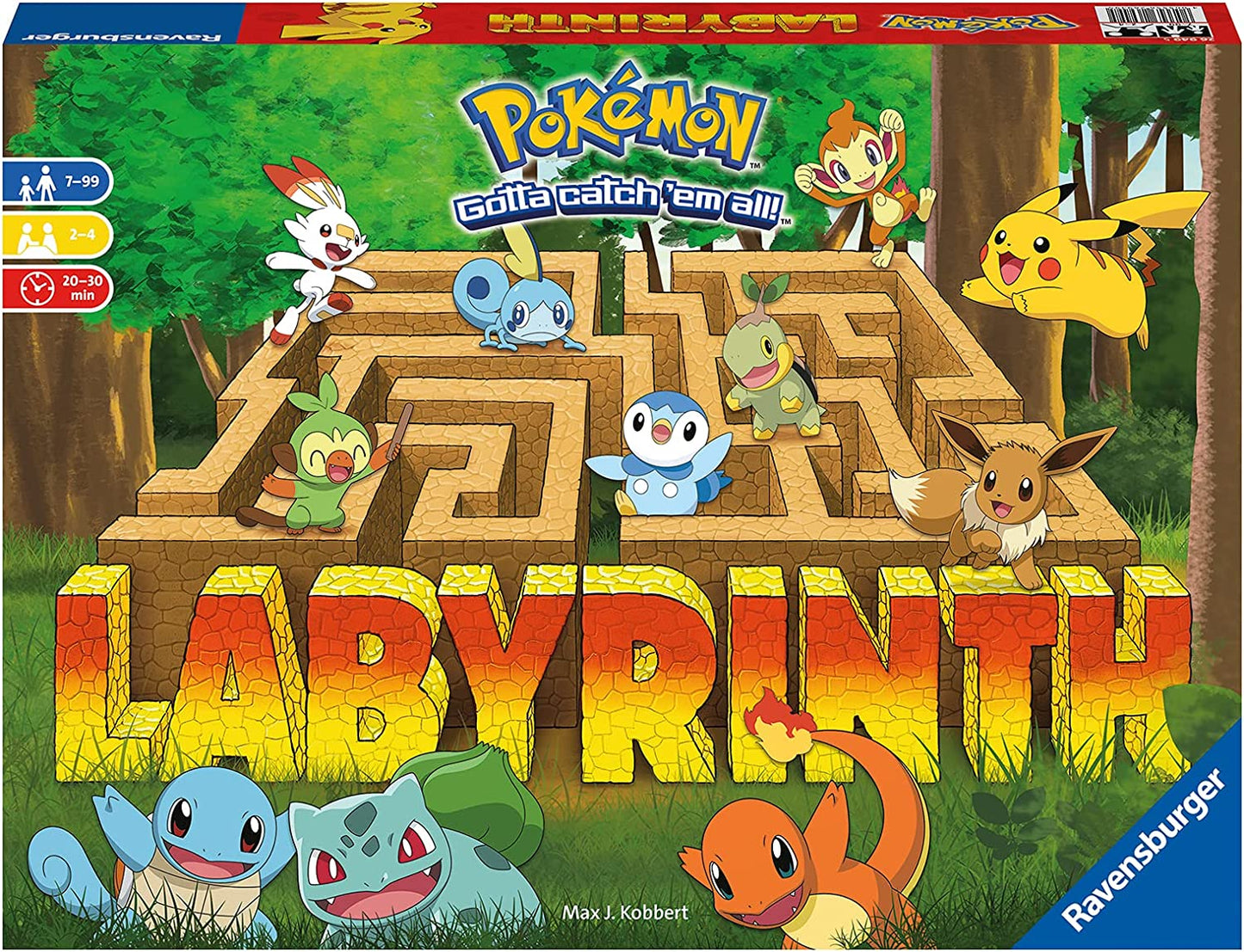 Pokémon Labyrinth Family Board Game