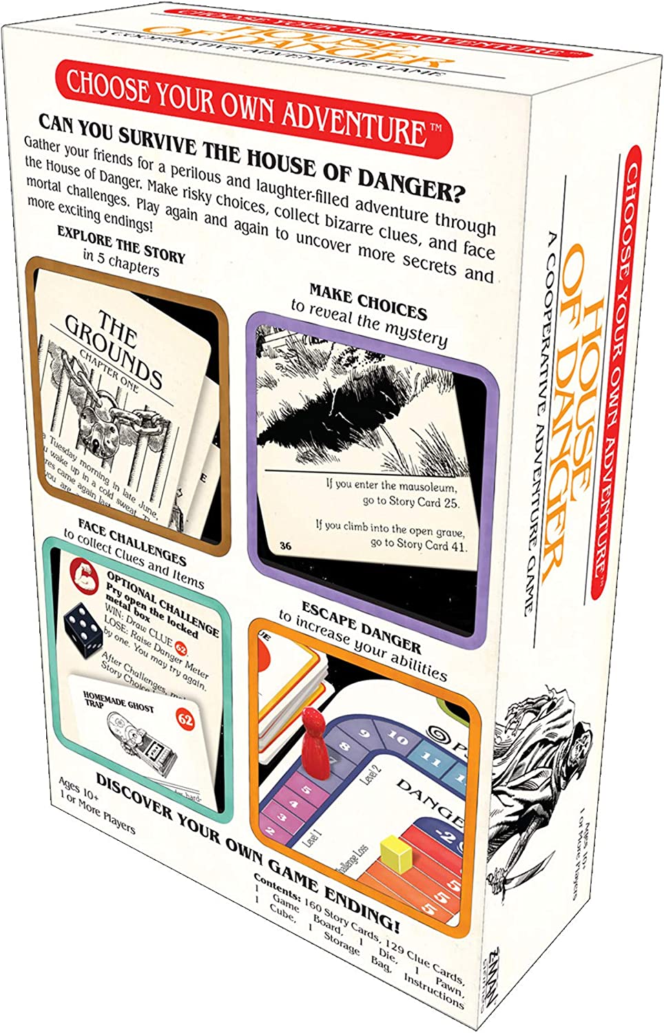 Choose Your Own Adventure House of Danger Board Game