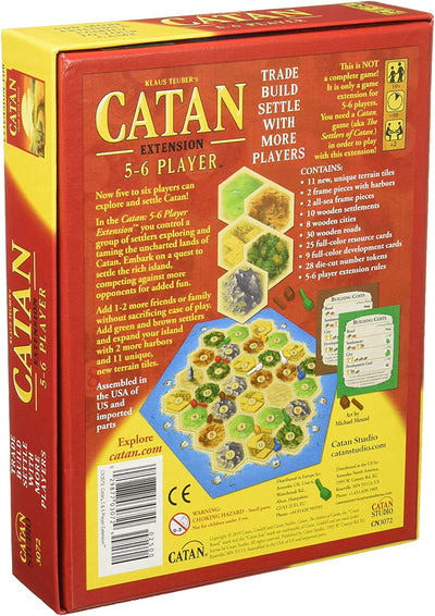 CATAN Game Ext: 5-6 Player