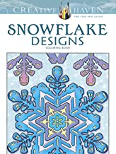 Creative Haven Snowflake Designs Coloring Book