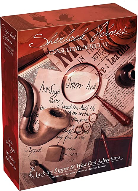 Sherlock Holmes Consulting Detective - Jack the Ripper & West End Adventures Board Game