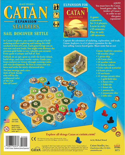 Catan Seafarers Board Game Expansion