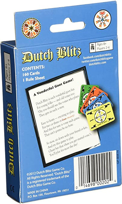 Dutch Blitz Expansion Card Game