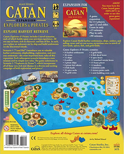 CATAN: EXPLORERS AND PIRATES EXPANSION