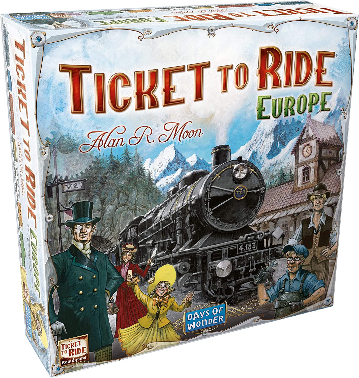 Ticket to Ride Europe Board Game