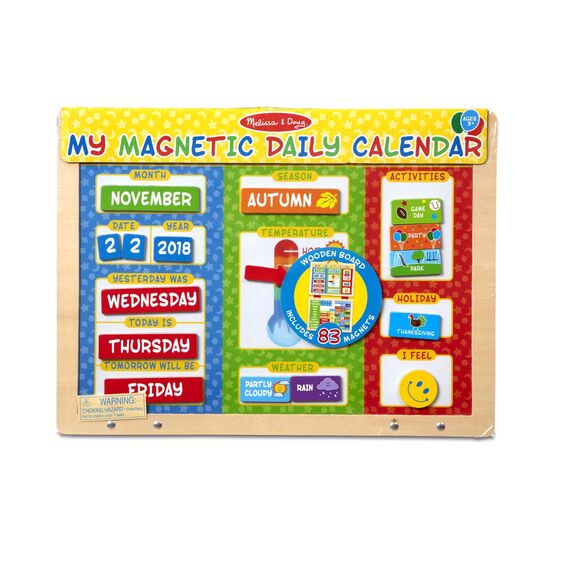 My Magnetic Daily Calendar - Melissa & Doug