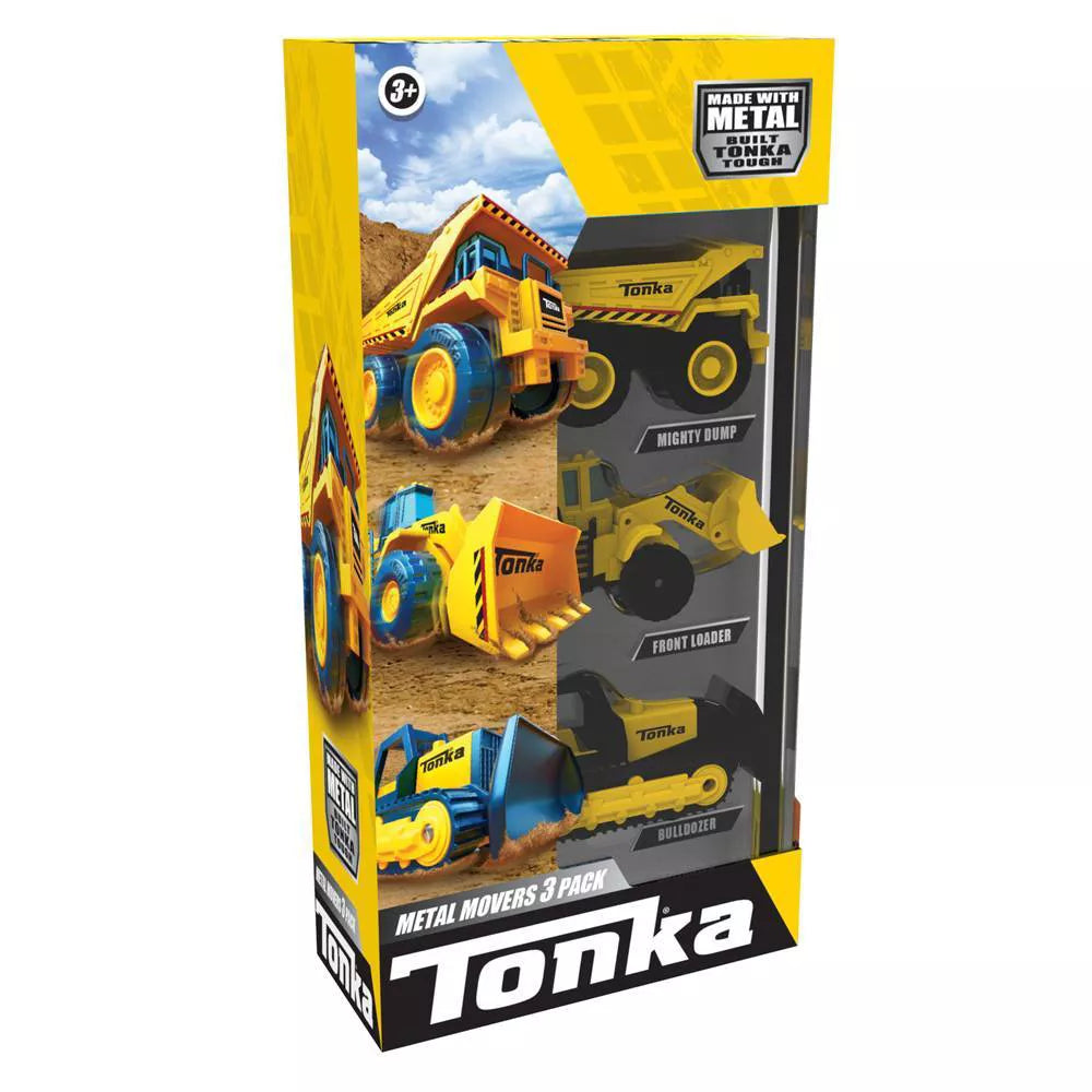 Tonka Metal Movers - 3pk