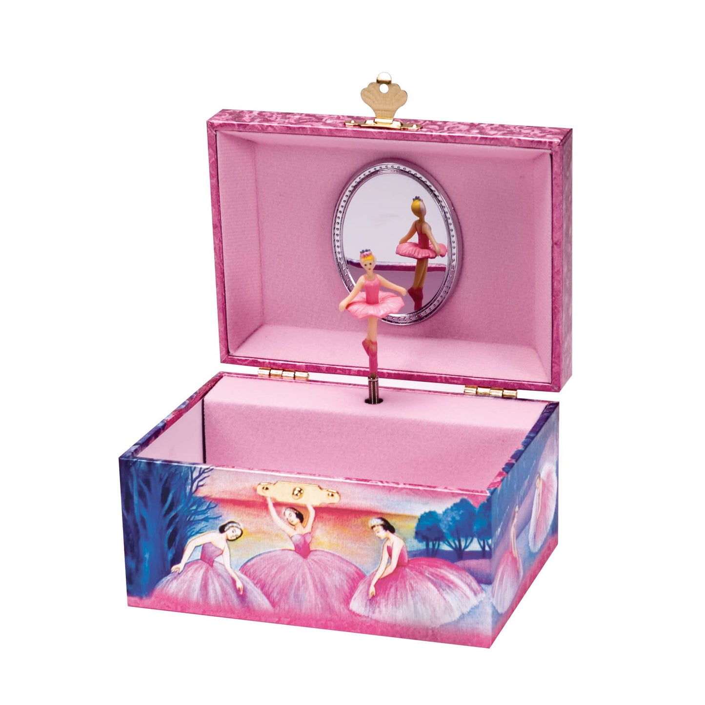 Iridescent Ballerina Jewelry Box - Schylling