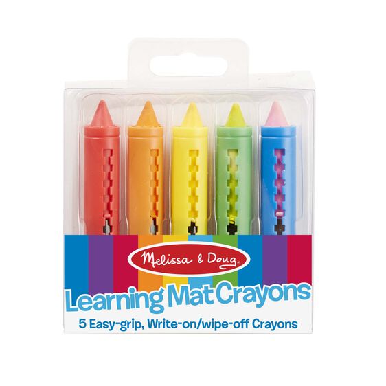 Learning Mat Crayons - Melissa & Doug