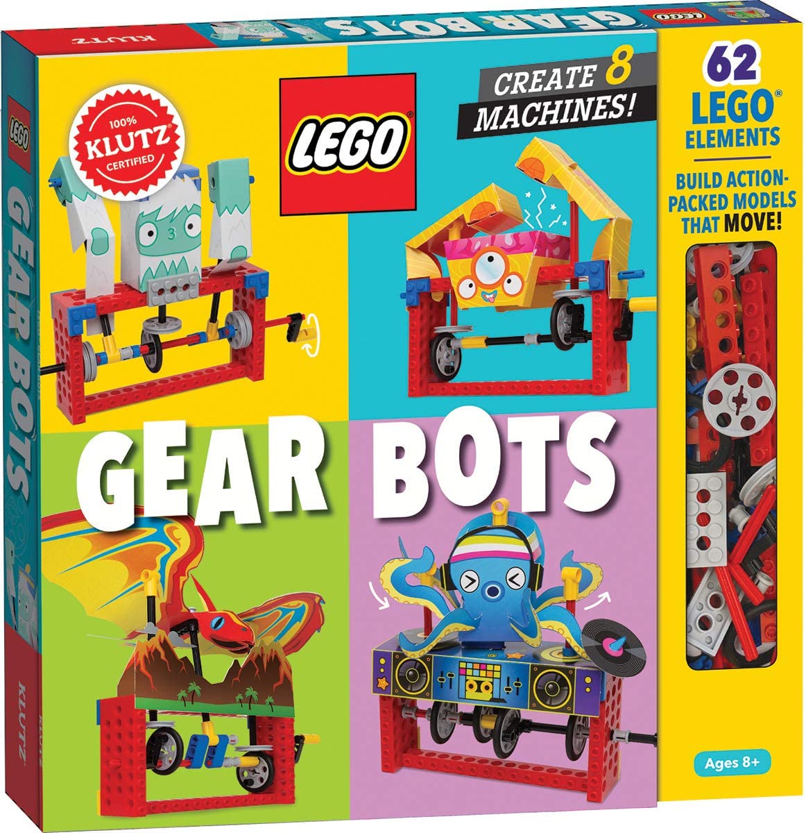 LEGO Gear Bots Science/STEM Activity Kit - from Klutz