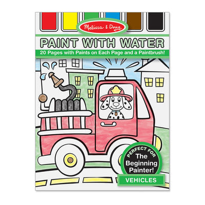 Melissa & Doug Paint with Water Vehicles