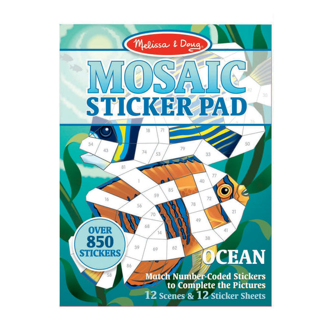 Mosaic Sticker Pad -OCEAN