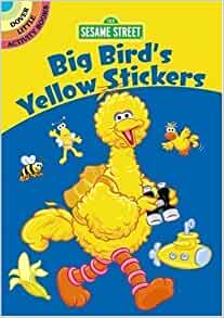 Sesame Street Big Bird's Yellow stickers