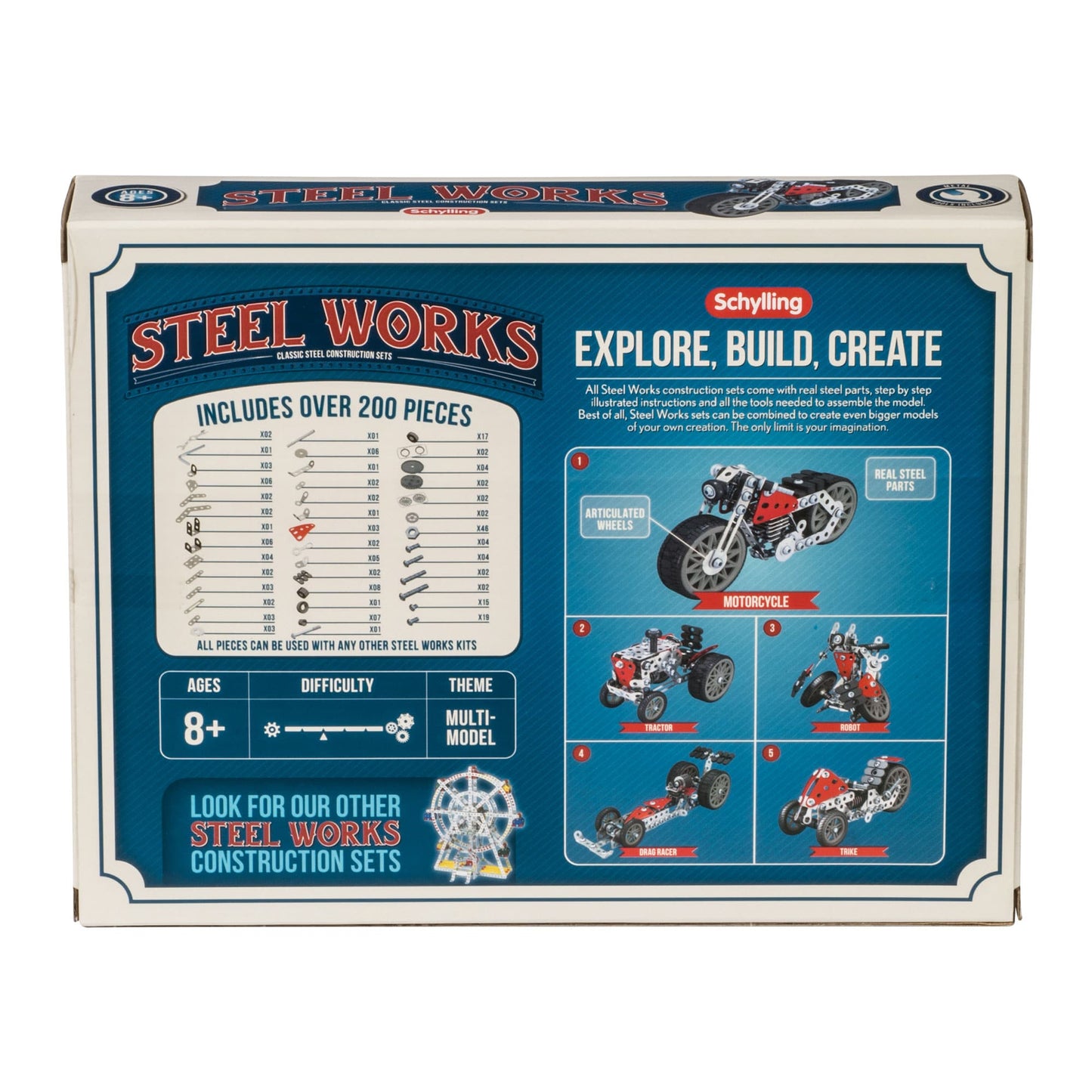 5 Model Set - Steel Works