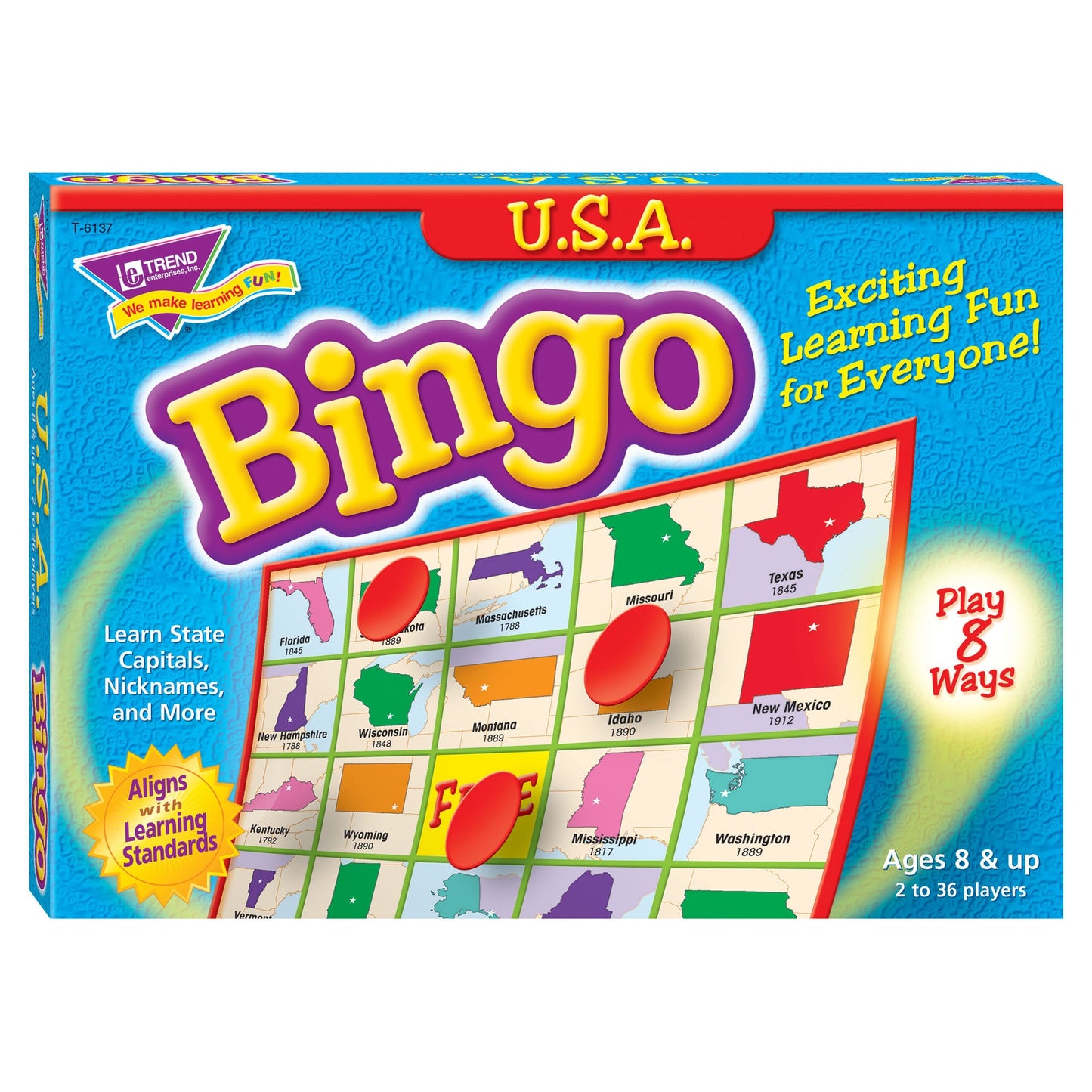 U.S.A. Bingo Game