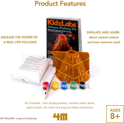 KidzLabs Volcano Making Kit 4M from Toysmith