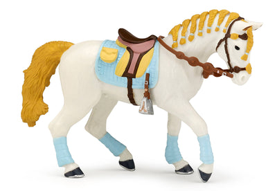 Blue Trendy Rider's Horse