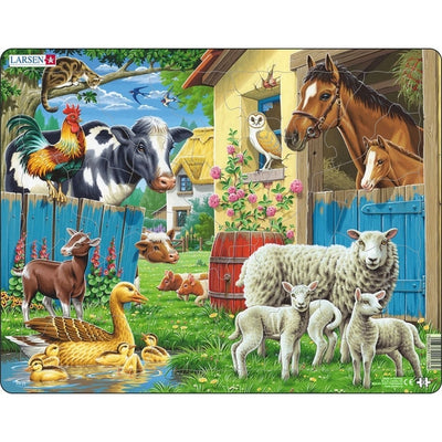 Farm Animals 23 Piece Children's Jigsaw Puzzle