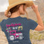 Cherished Girl Womens T-Shirt Tractor