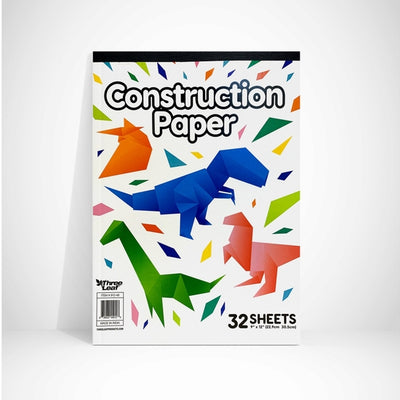 Construction Paper Pad 32 CT ,9 X 12