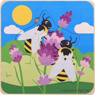 Bigjigs Lifecycle Puzzle Honey Bee