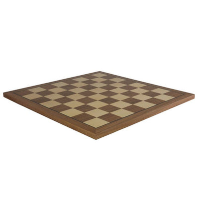 Chess Board - 12" Walnut & Maple veneer Chess Board