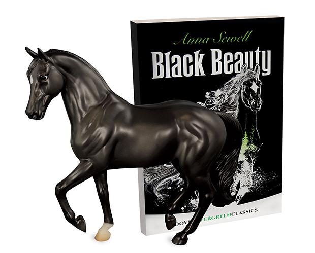 Black Beauty Horse & Book Set