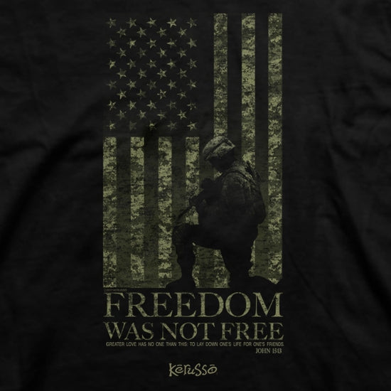 Kerusso Christian T-Shirt Freedom Was Not Free