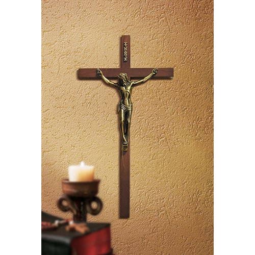 Chapel Mpl Crucifix - 10in